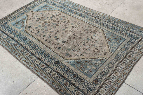 Antique Shiraz Area Rug (4' x 7')